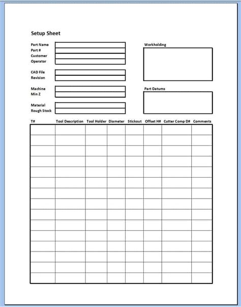 cnc machine setup sheet template|cnc setup sheet pdf.